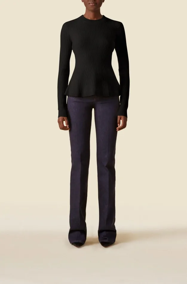 Altuzarra Frankie Knit Sweater Black Women Tops