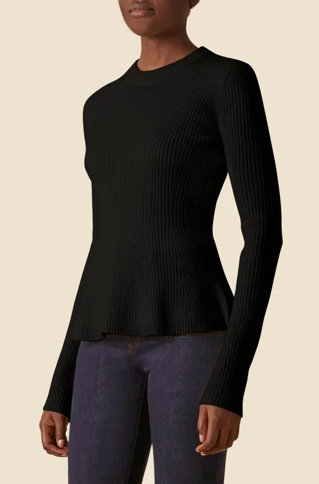 Altuzarra Frankie Knit Sweater Black Women Tops