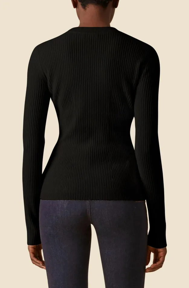 Altuzarra Frankie Knit Sweater Black Women Tops