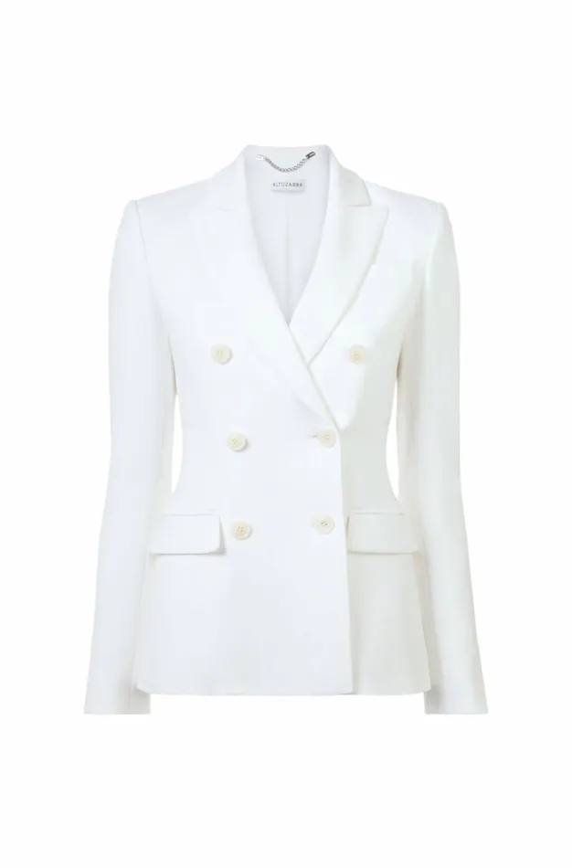 Altuzarra Indiana Jacket White Women Jackets