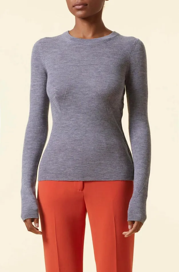 Altuzarra Iris Sweater Grey Women Tops