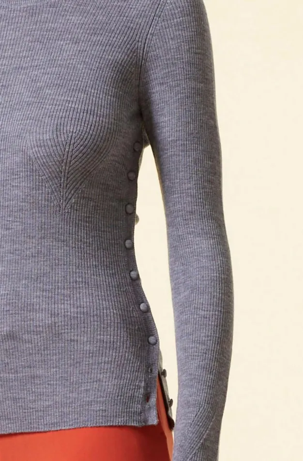 Altuzarra Iris Sweater Grey Women Tops