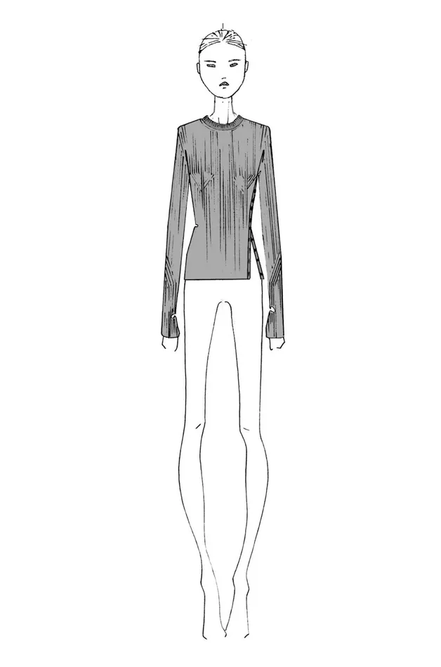 Altuzarra Iris Sweater Grey Women Tops