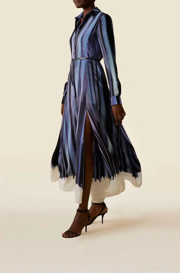 Altuzarra Judina Dress Blue Women Dresses