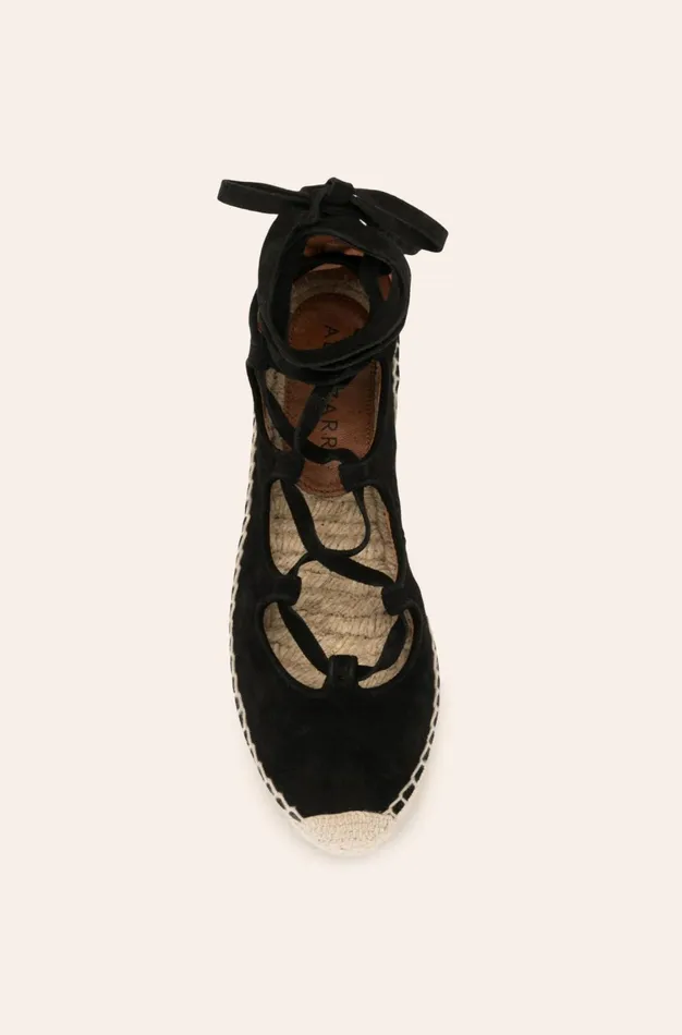Altuzarra Luna Gladiator Espadrilles Black Women Shoes