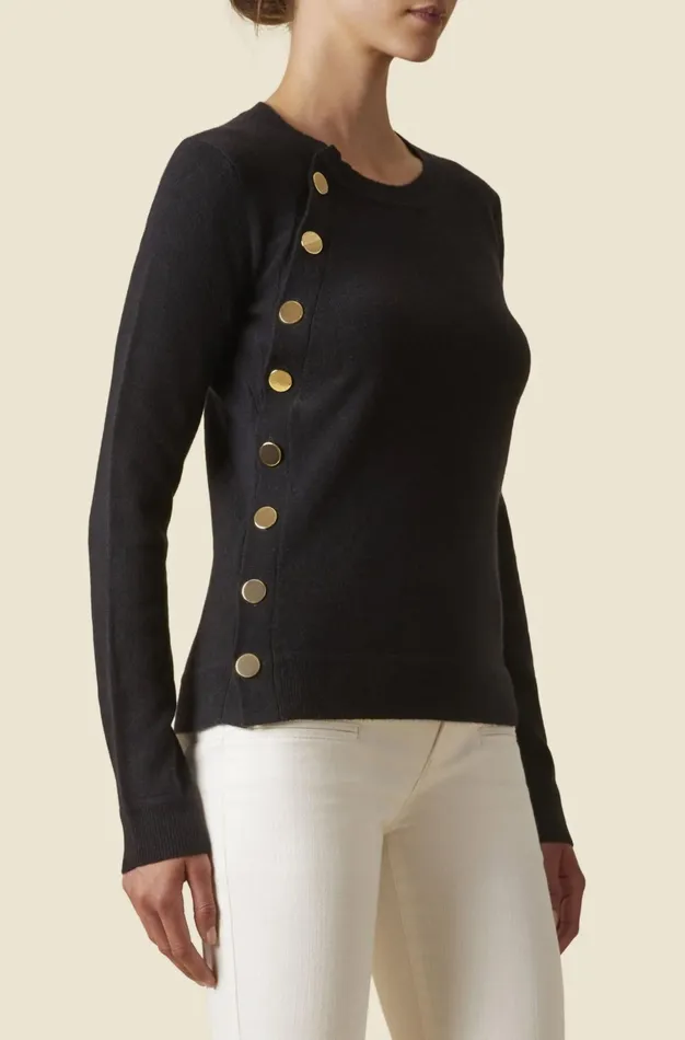 Altuzarra Minamoto Knit Top Black Women Tops