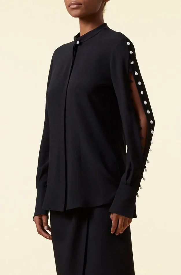 Altuzarra Oleana Top Black Women Tops