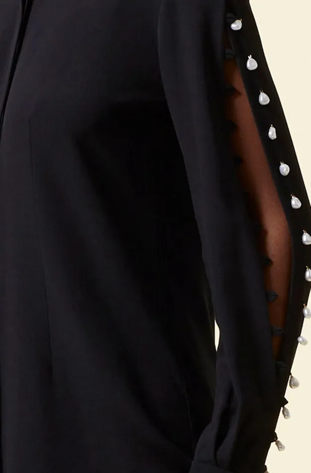Altuzarra Oleana Top Black Women Tops