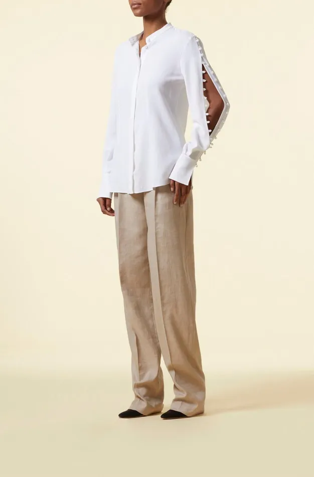 Altuzarra Oleana Top White Women Tops