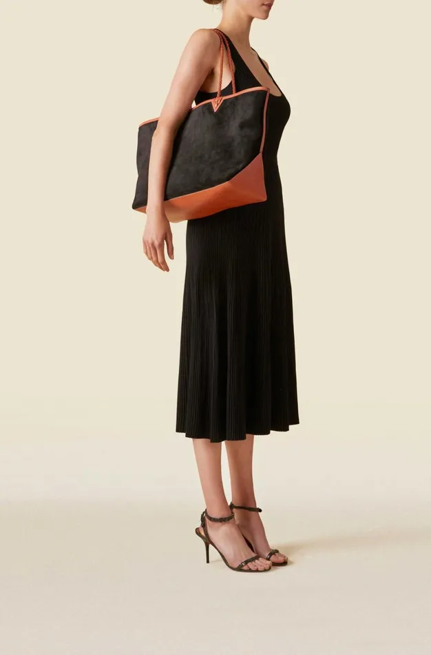 Altuzarra Reversible Leather Tote Brown Women Bags