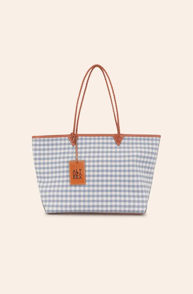 Altuzarra Reversible Tote Blue Women Bags