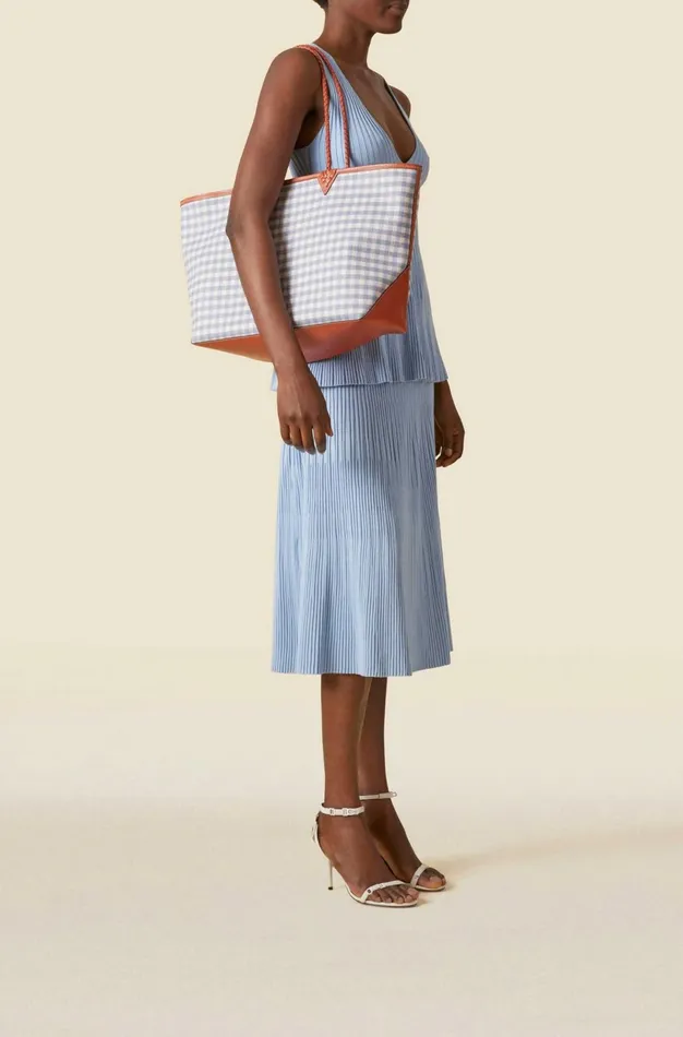 Altuzarra Reversible Tote Blue Women Bags