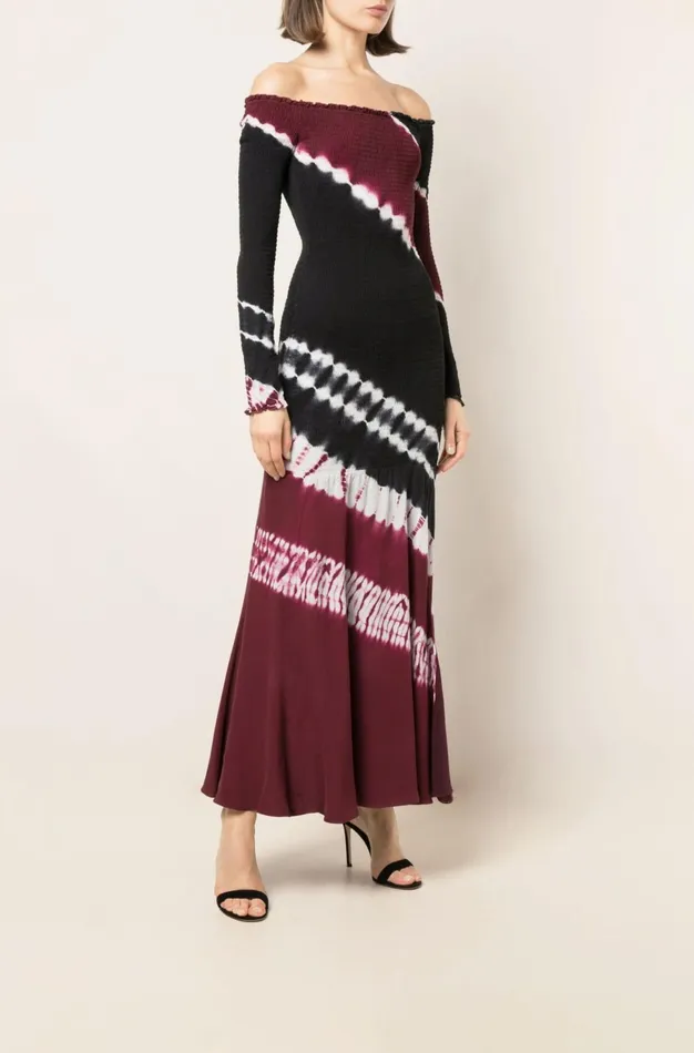 Altuzarra Shibuya Dress Black Women Shibori Collection