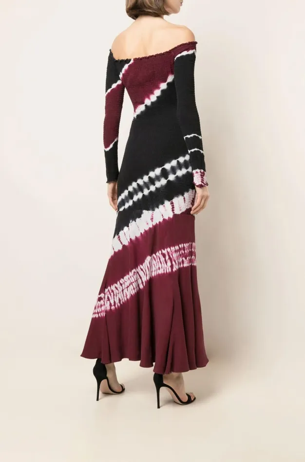 Altuzarra Shibuya Dress Black Women Shibori Collection