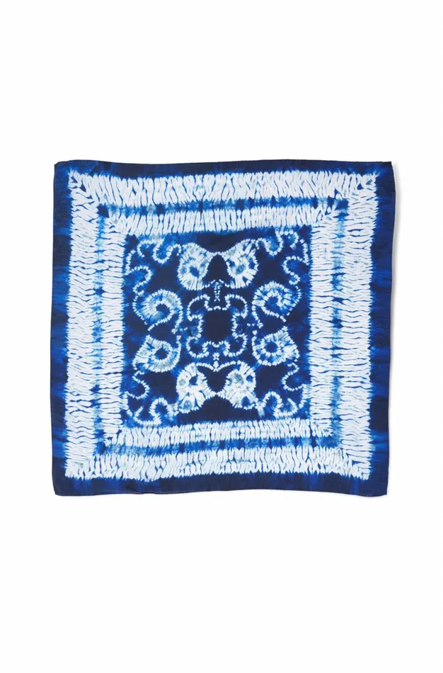 Altuzarra Square Scarf Blue Women Leisurewear