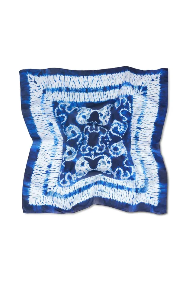 Altuzarra Square Scarf Blue Women Leisurewear