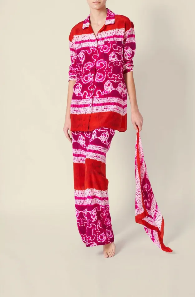 Altuzarra Square Scarf Red Women Leisurewear