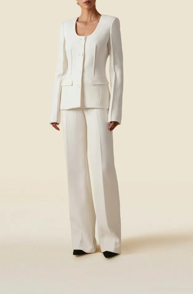 Altuzarra Tamaar Jacket White Women Jackets