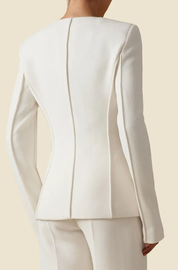 Altuzarra Tamaar Jacket White Women Jackets
