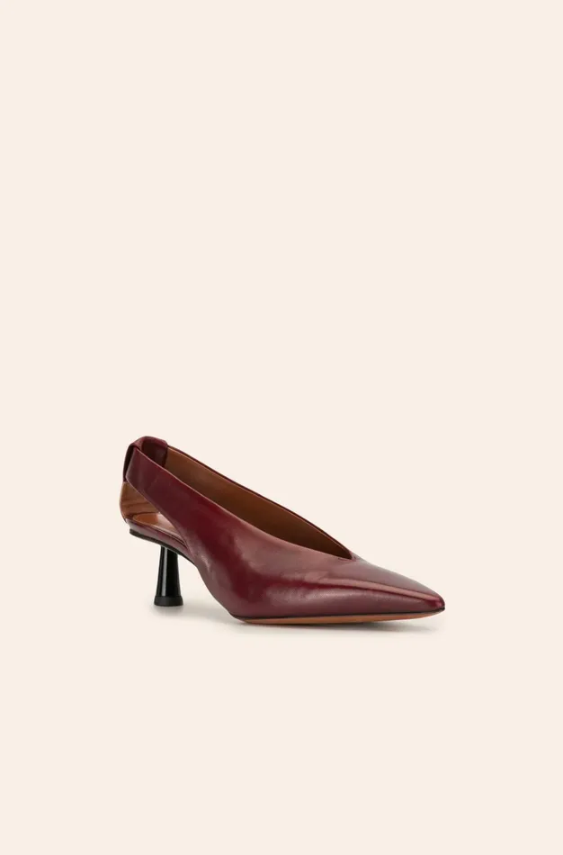 Altuzarra Toshi Slingback Pumps Red Women Shoes