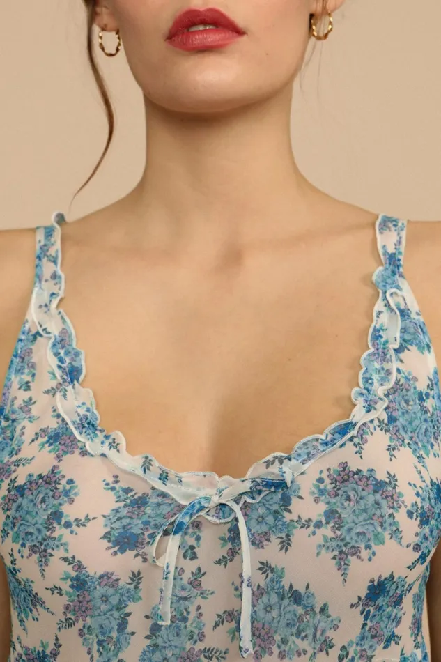 ASMA Top Azur Mediterranee Women Rouje Tshirts and Tank Tops