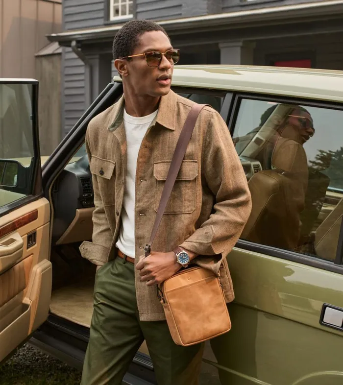 Bags and Backpacks Men Cole Haan American Classics Crossbody Pecan Bags and Backpacks Men Cole Haan American Classics Crossbody Pecan