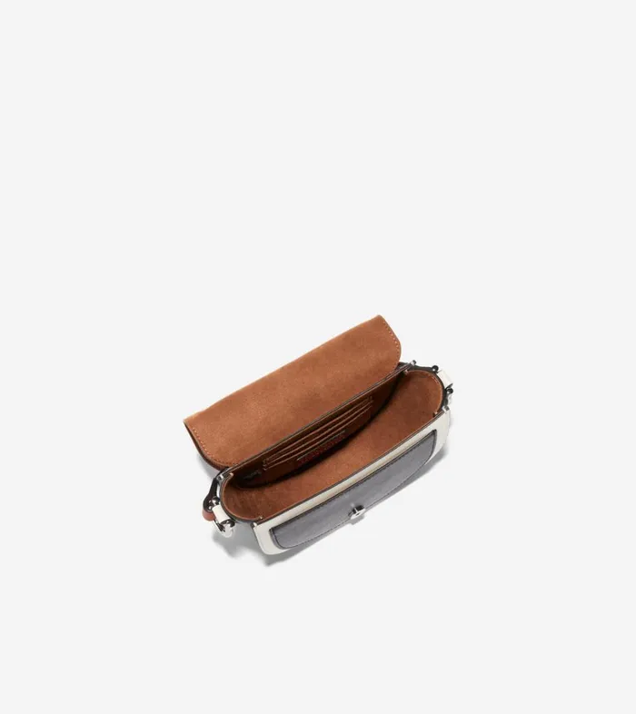 Bags And Backpacks Women Cole Haan Crescida Crossbody British Tan Colorblock Bags And Backpacks Women Cole Haan Crescida Crossbody British Tan Colorblock