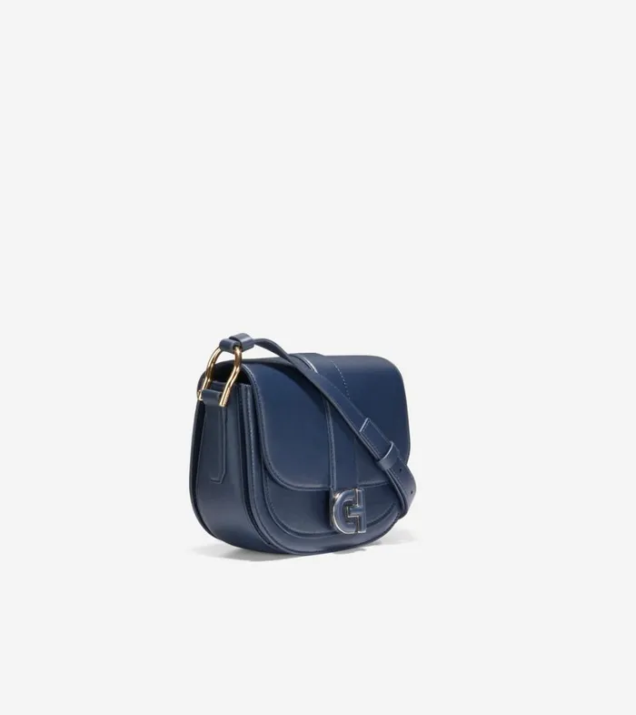 Bags And Backpacks Women Cole Haan Essential Mini Saddle Bag Navy Blazer Bags And Backpacks Women Cole Haan Essential Mini Saddle Bag Navy Blazer