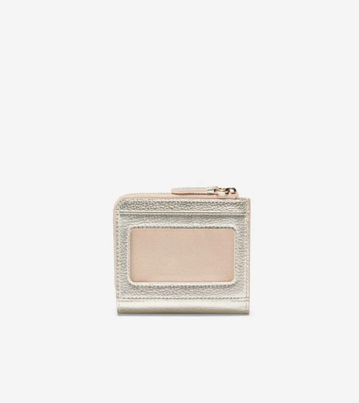 Bags And Backpacks Women Cole Haan Vartan Card Case Gold Bags And Backpacks Women Cole Haan Vartan Card Case Gold