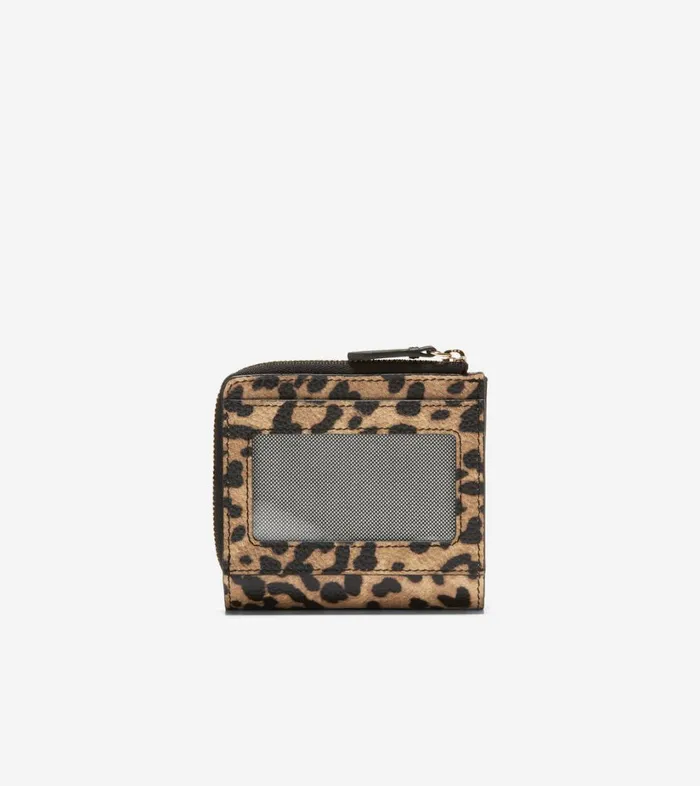 Bags And Backpacks Women Cole Haan Vartan Card Case Leopard Print Black Bags And Backpacks Women Cole Haan Vartan Card Case Leopard Print Black