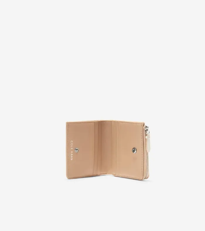 Bags And Backpacks Women Cole Haan Vartan Card Case Silver Birch Sesame Bags And Backpacks Women Cole Haan Vartan Card Case Silver Birch Sesame