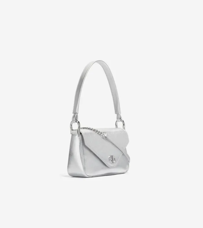 Bags And Backpacks Women Cole Haan Vartan Mini Bag Silver Bags And Backpacks Women Cole Haan Vartan Mini Bag Silver