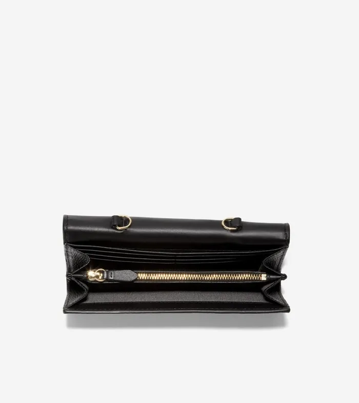 Bags And Backpacks Women Cole Haan Wallet On A Chain Black Bags And Backpacks Women Cole Haan Wallet On A Chain Black