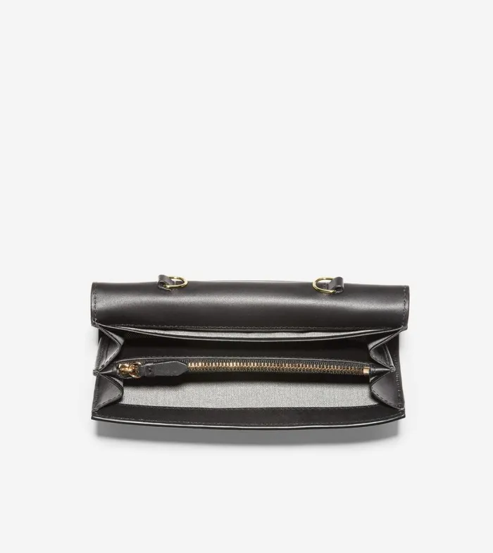 Bags And Backpacks Women Cole Haan Wallet On A Chain Black Bags And Backpacks Women Cole Haan Wallet On A Chain Black