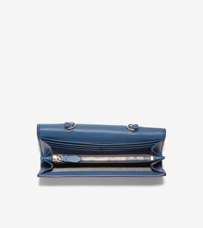 Bags And Backpacks Women Cole Haan WalletOnAChain Evening Blueensign Blue Bags And Backpacks Women Cole Haan WalletOnAChain Evening Blueensign Blue