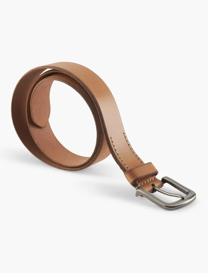 Belts Men Lucky Brand Natural Leather Belt Natural