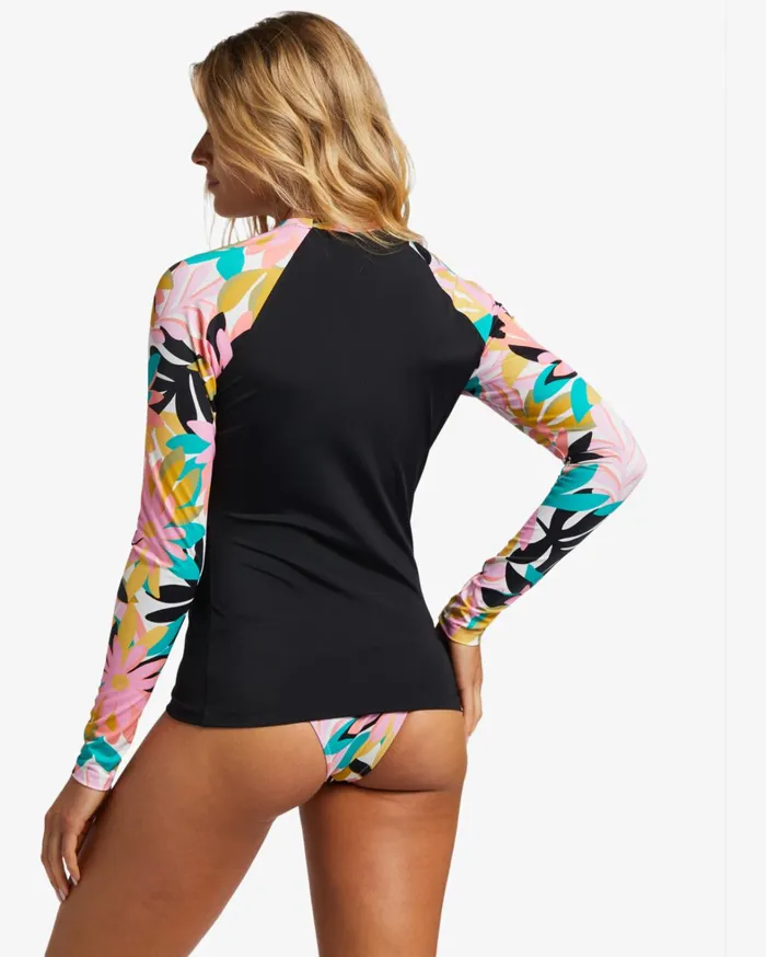 Billabong Adventure Division Swim Women ADIV UPF 50 Long Sleeve Rashguard Black Multi 3 Billabong Adventure Division Swim Women ADIV UPF 50 Long Sleeve Rashguard Black Multi 3