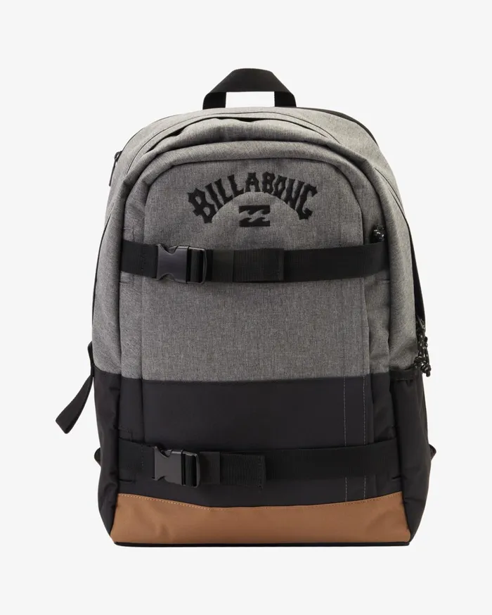 Billabong Backpacks and Luggage Men Command Stash 26L Medium Backpack Grey Heather