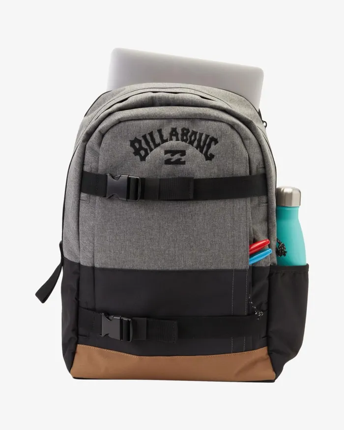 Billabong Backpacks and Luggage Men Command Stash 26L Medium Backpack Grey Heather Billabong Backpacks and Luggage Men Command Stash 26L Medium Backpack Grey Heather