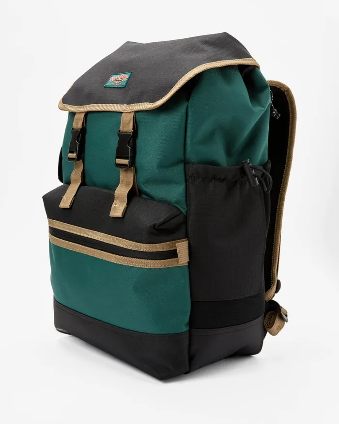 Billabong Backpacks and Luggage Men Journey Rucksack 24L Medium Backpack Deep Teal Billabong Backpacks and Luggage Men Journey Rucksack 24L Medium Backpack Deep Teal
