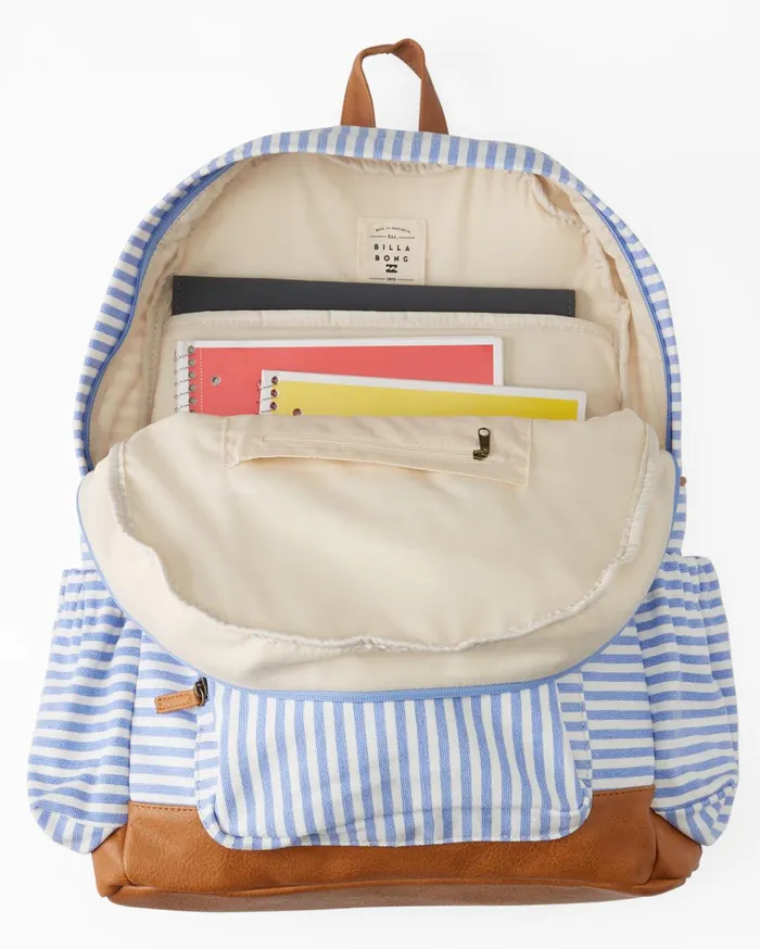 Billabong Backpacks Women Home Abroad Canvas Backpack Outta The Blue Billabong Backpacks Women Home Abroad Canvas Backpack Outta The Blue
