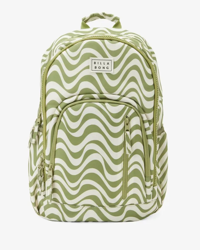 Billabong Backpacks Women Roadie Backpack Green Eyes Billabong Backpacks Women Roadie Backpack Green Eyes