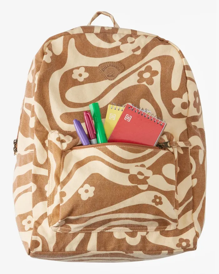Billabong Backpacks Women Schools Out Canvas Backpack Cider Billabong Backpacks Women Schools Out Canvas Backpack Cider