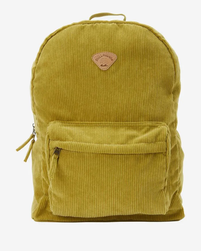 Billabong Backpacks Women Schools Out Corduroy Backpack Green Eyes Billabong Backpacks Women Schools Out Corduroy Backpack Green Eyes
