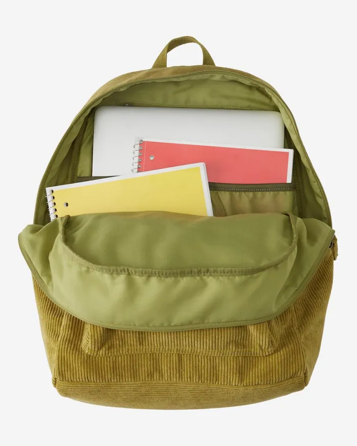 Billabong Backpacks Women Schools Out Corduroy Backpack Green Eyes Billabong Backpacks Women Schools Out Corduroy Backpack Green Eyes