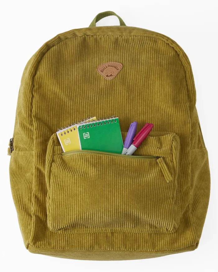 Billabong Backpacks Women Schools Out Corduroy Backpack Green Eyes Billabong Backpacks Women Schools Out Corduroy Backpack Green Eyes