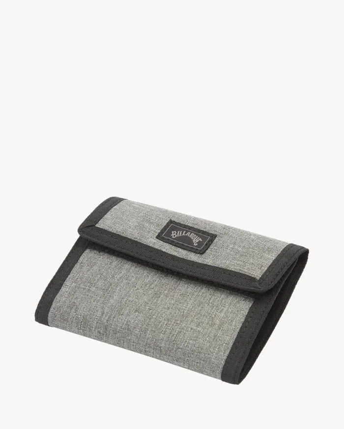 Billabong Belts Men Tribong Lite TriFold Wallet Grey Heather Billabong Belts Men Tribong Lite TriFold Wallet Grey Heather