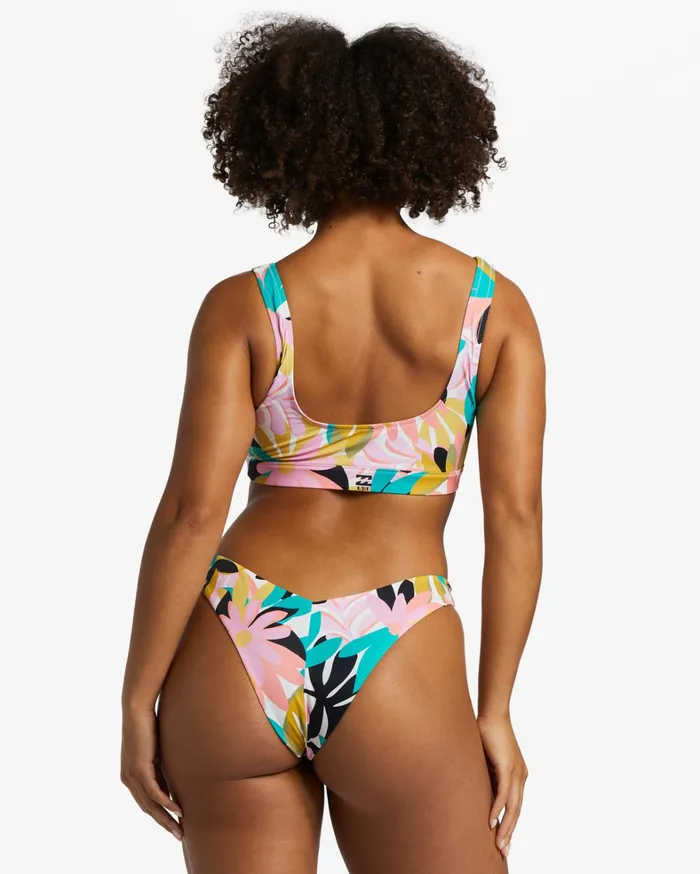 Billabong Bikinis Women ADiv High Leg UPF 50 Bikini Bottoms Black Multi 3 Billabong Bikinis Women ADiv High Leg UPF 50 Bikini Bottoms Black Multi 3