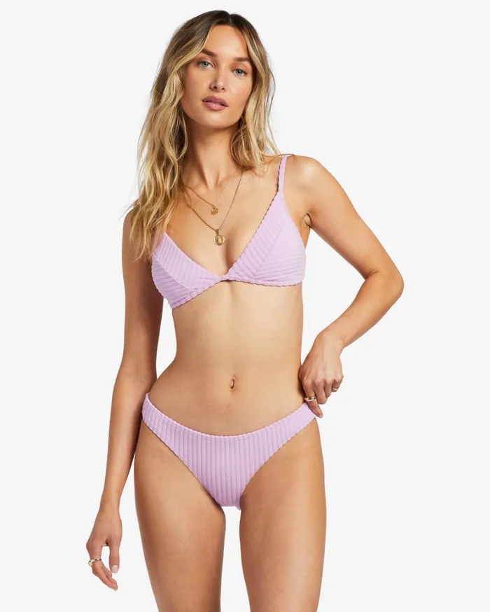 Billabong Bikinis Women In The Loop Fixed Triangle Bikini Top Tulip