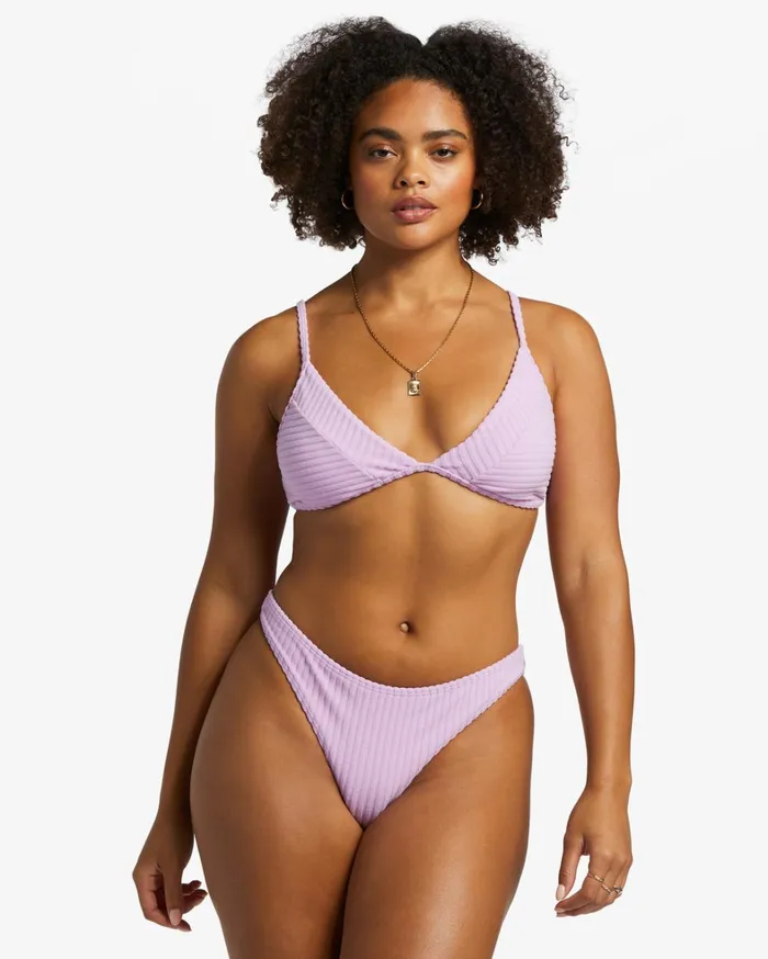 Billabong Bikinis Women In The Loop Fixed Triangle Bikini Top Tulip Billabong Bikinis Women In The Loop Fixed Triangle Bikini Top Tulip